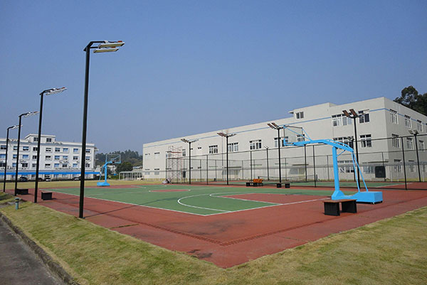 चीनमा एलईडी फ्लड लाइट परियोजना।